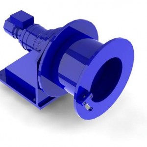 Worm gear winch